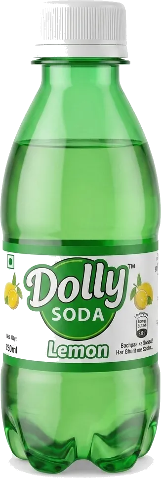 Dolly Soda Lemon bottle